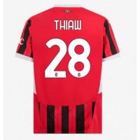 AC Milan Malick Thiaw #28 Hjemmedrakt 2024-25 Kortermet